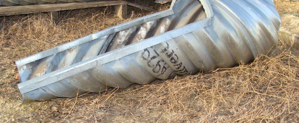 Corrugated metal pipe in Brenham LeRoy Schroeder carries all sizes and types of corrugated metal culverts in Brenham.